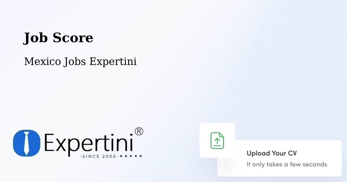 Job Score & Job Description Score Tool – La Yesca - Mexico Jobs Expertini